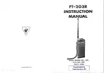 Yaesu FT-203R Instruction Manual preview