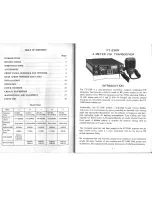 Предварительный просмотр 2 страницы Yaesu FT-230R Instruction Manual