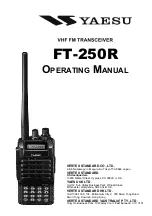 Preview for 1 page of Yaesu FT-250E Manual