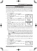 Предварительный просмотр 19 страницы Yaesu FT-252 Operating Manual