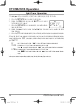 Предварительный просмотр 22 страницы Yaesu FT-252 Operating Manual