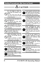 Preview for 10 page of Yaesu FT-25E Operating Manual