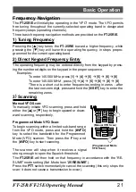 Предварительный просмотр 23 страницы Yaesu FT-25E Operating Manual