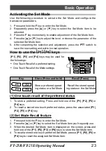 Предварительный просмотр 25 страницы Yaesu FT-25E Operating Manual