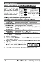 Предварительный просмотр 26 страницы Yaesu FT-25E Operating Manual