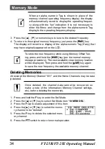 Предварительный просмотр 36 страницы Yaesu FT-25E Operating Manual