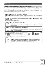 Preview for 20 page of Yaesu FT-25R Advance Manual