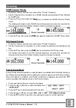 Preview for 22 page of Yaesu FT-25R Advance Manual