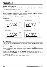 Предварительный просмотр 22 страницы Yaesu FT-2600M Operating Manual