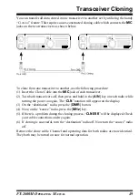 Предварительный просмотр 51 страницы Yaesu FT-2600M Operating Manual