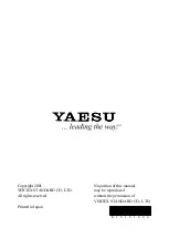 Предварительный просмотр 61 страницы Yaesu FT-2600M Operating Manual