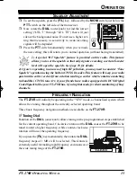 Preview for 17 page of Yaesu FT-270R Operating Manual