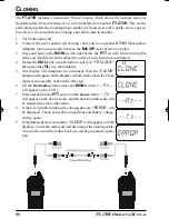 Предварительный просмотр 70 страницы Yaesu FT-270R Operating Manual