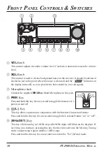 Предварительный просмотр 14 страницы Yaesu FT-2900E Operating Manual