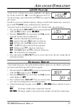 Предварительный просмотр 21 страницы Yaesu FT-2900E Operating Manual