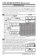 Предварительный просмотр 28 страницы Yaesu FT-2900E Operating Manual