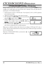 Предварительный просмотр 32 страницы Yaesu FT-2900E Operating Manual