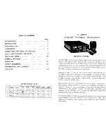 Предварительный просмотр 2 страницы Yaesu FT-290R Instruction Manual