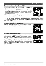 Предварительный просмотр 17 страницы Yaesu FT-2980E Operating Manual