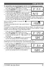 Предварительный просмотр 33 страницы Yaesu FT-2980E Operating Manual