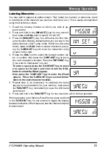 Предварительный просмотр 37 страницы Yaesu FT-2980E Operating Manual