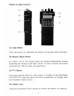 Предварительный просмотр 8 страницы Yaesu FT-470 Operating Manual