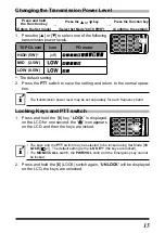 Предварительный просмотр 17 страницы Yaesu FT-4VE Operating Manual