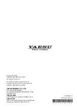 Предварительный просмотр 40 страницы Yaesu FT-4VE Operating Manual