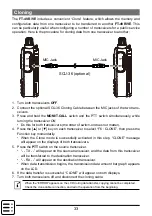 Предварительный просмотр 33 страницы Yaesu FT-4VR Advance Manual