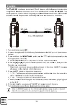 Предварительный просмотр 33 страницы Yaesu FT-4XE Advance Manual