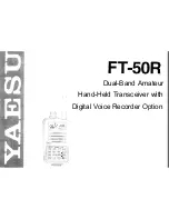 Yaesu FT-50 Instruction Manual предпросмотр