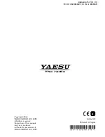 Предварительный просмотр 31 страницы Yaesu FT-65R/E Operating Manual