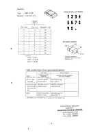 Preview for 4 page of Yaesu FT-711RH Technical Supplement