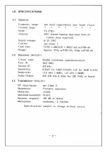 Preview for 4 page of Yaesu FT-727R Operating Manual