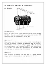 Preview for 8 page of Yaesu FT-727R Operating Manual