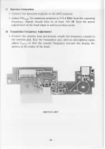 Предварительный просмотр 42 страницы Yaesu FT-730R Instruction Manual