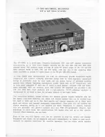 Preview for 2 page of Yaesu FT-736R Operating Manual