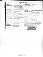 Предварительный просмотр 4 страницы Yaesu FT-8000R Instruction Manual