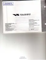 Предварительный просмотр 68 страницы Yaesu FT-8000R Instruction Manual