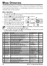 Preview for 60 page of Yaesu FT-817ND Operating Manual