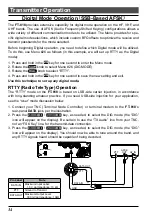 Предварительный просмотр 36 страницы Yaesu FT-818ND Operating Manual