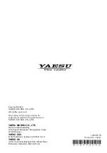 Предварительный просмотр 76 страницы Yaesu FT-818ND Operating Manual