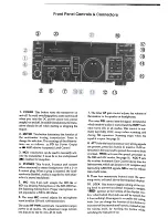 Предварительный просмотр 4 страницы Yaesu FT+850 Operating Manual