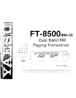 Yaesu FT-8500/mh-39 Manual предпросмотр