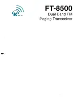 Preview for 2 page of Yaesu FT-8500 User Manual