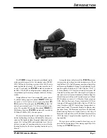 Предварительный просмотр 3 страницы Yaesu FT-897D Operating Manual