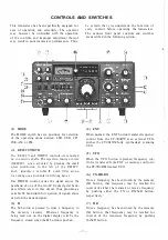 Предварительный просмотр 7 страницы Yaesu FT-902DM Instruction Manual