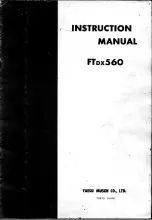 Yaesu FT DX 560 Instruction Manual preview