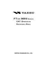 Preview for 1 page of Yaesu FT DX 9000 - CAT OPERATION REFERENCE BOOK Reference