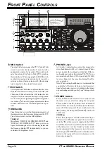 Предварительный просмотр 22 страницы Yaesu FT DX 9000D - COMPUTER AIDED TRANSCEIVER Operation Manual